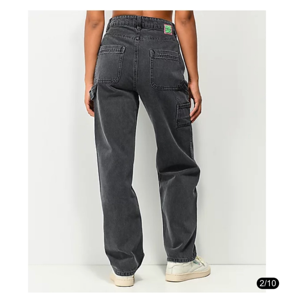 Empyre Tori 90s Acid Wash Carpenter Skate Jeans